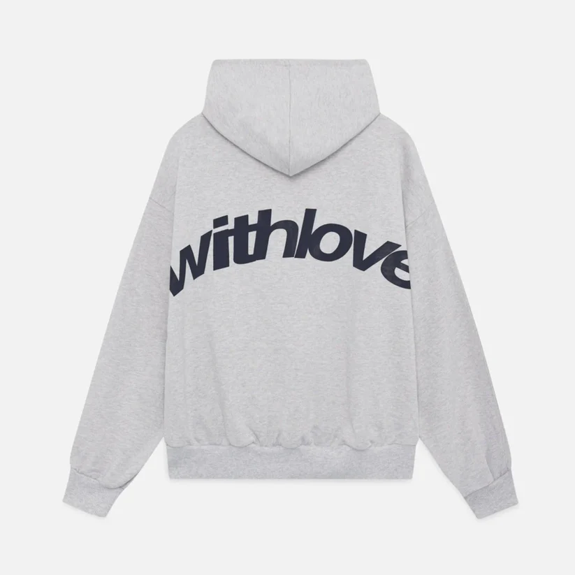 Mit Liebe | Unisex-Kapuzenpullover