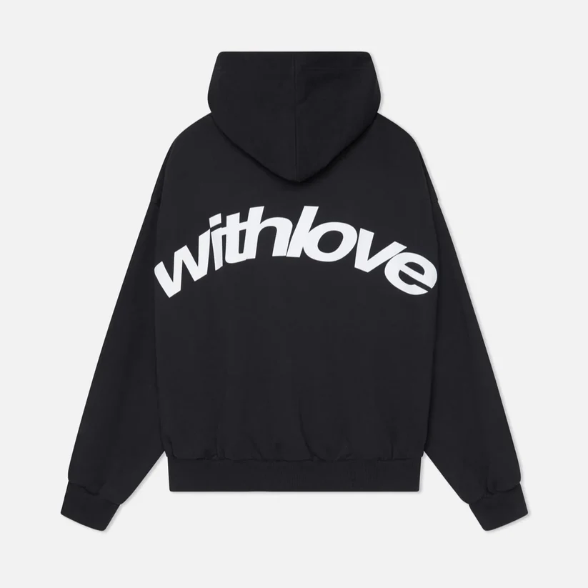 Mit Liebe | Unisex-Kapuzenpullover